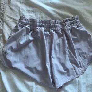 Lululemon Lilac Hotty Hot Shorts